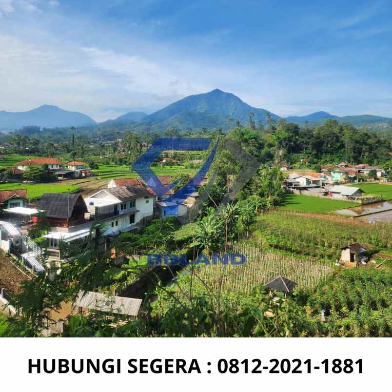 tanah murah di ciwidey cocok untuk villa dan glamping