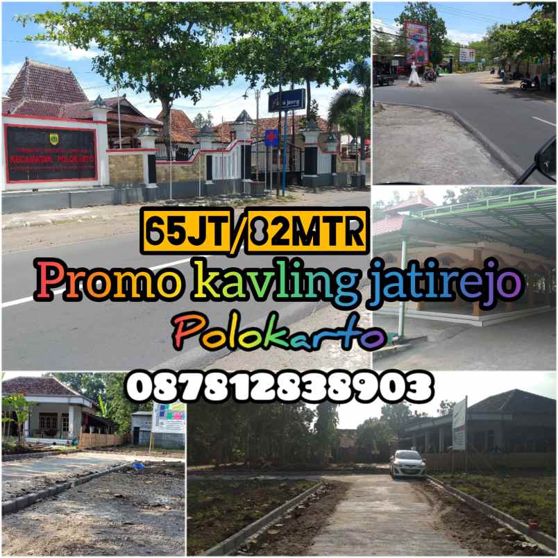 tanah murah jatirejo polokarto sukoharjo