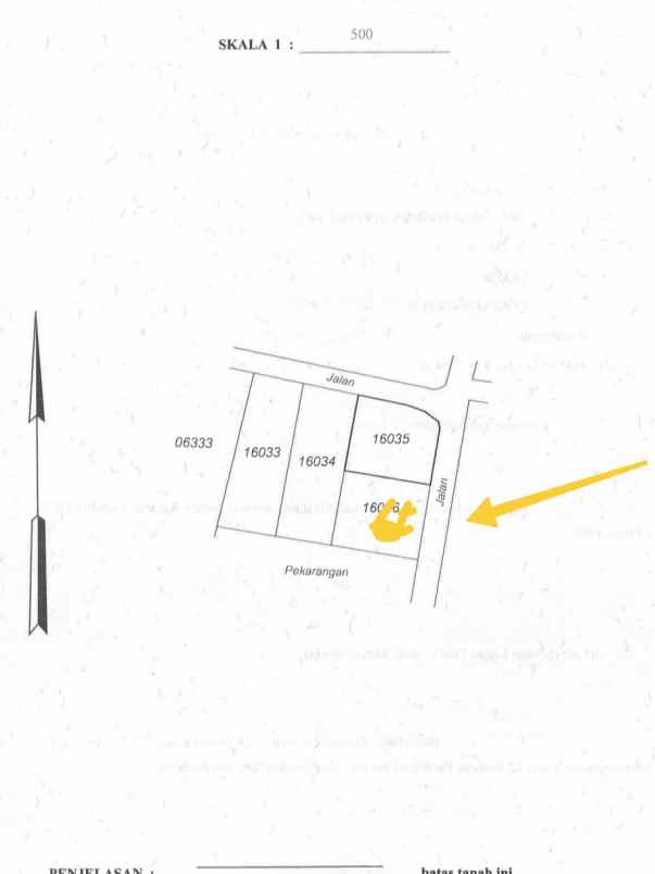 tanah pekarangan di kaliurang km 7 dekat ke ugm