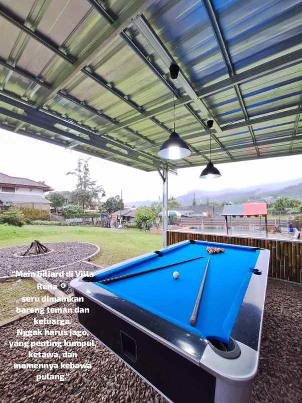 villa rena murah harga 1 250 malam puncak weekday