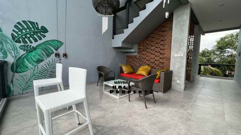 brand new villa view sawah jalan pantai nyanyi