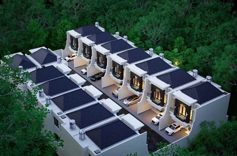 cluster mewah 2 lantai strategis di kalimulya depok