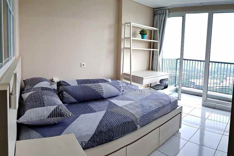 dijual apartemen casa de parco 1br full furnished