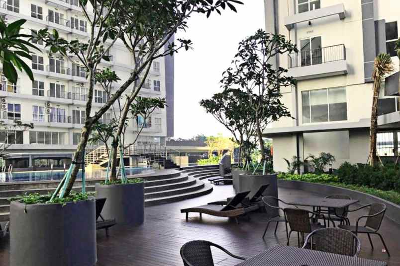 dijual apartemen casa de parco 1br full furnished