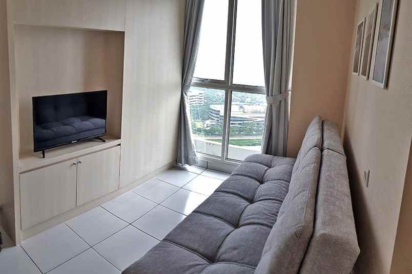 dijual apartemen casa de parco 1br full furnished