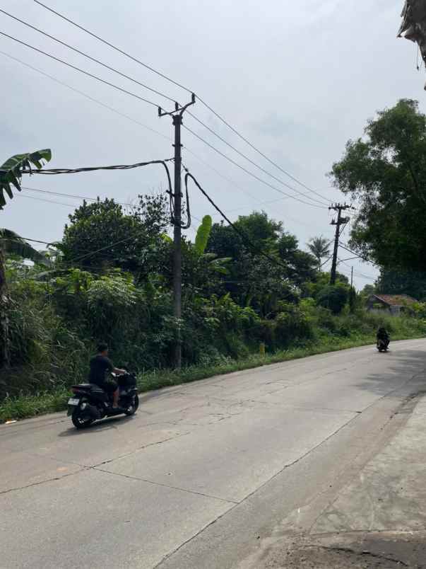dijual cepat tanah munjul solear tangerang banten