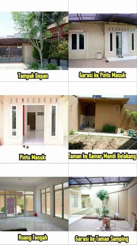 dijual murah rumah besar tanah luas bekasi