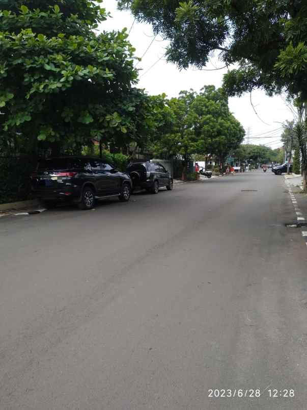 dijual ruko gudang kantor jalan bintaro utama jaya