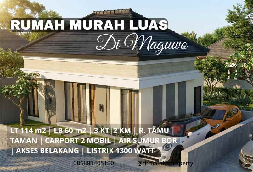 dijual rumah 7c3r 9jq maguwoharjo