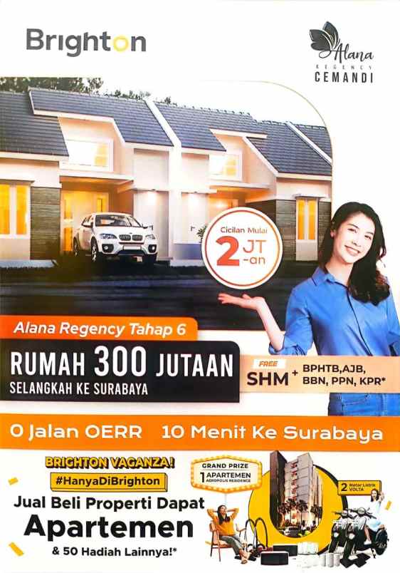 dijual rumah alana regency cemandi 6