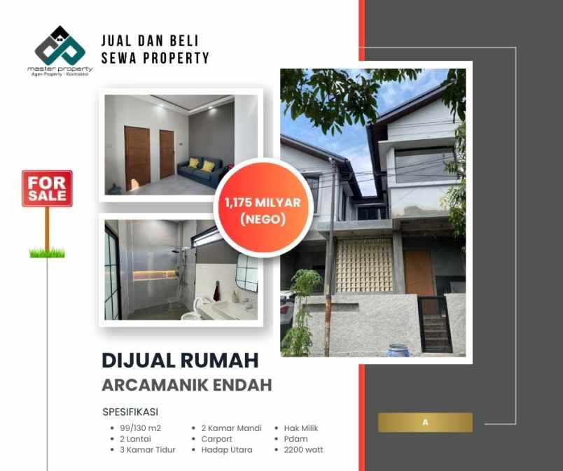 dijual rumah arcamanik
