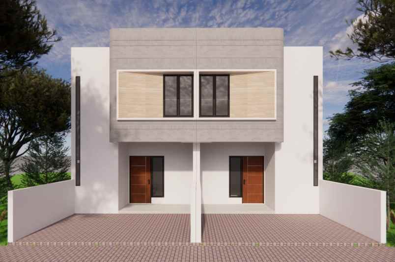 dijual rumah baru gress di perum mulyosari utara