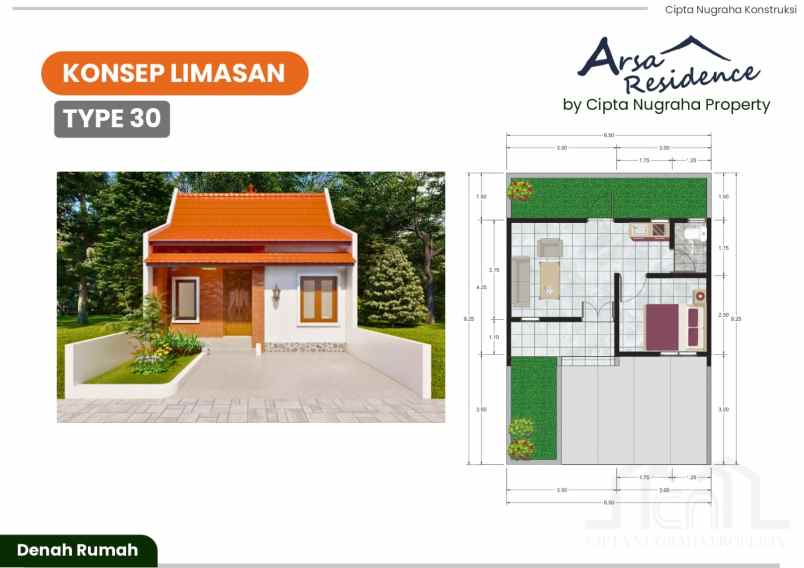 dijual rumah bonoroto nangsri