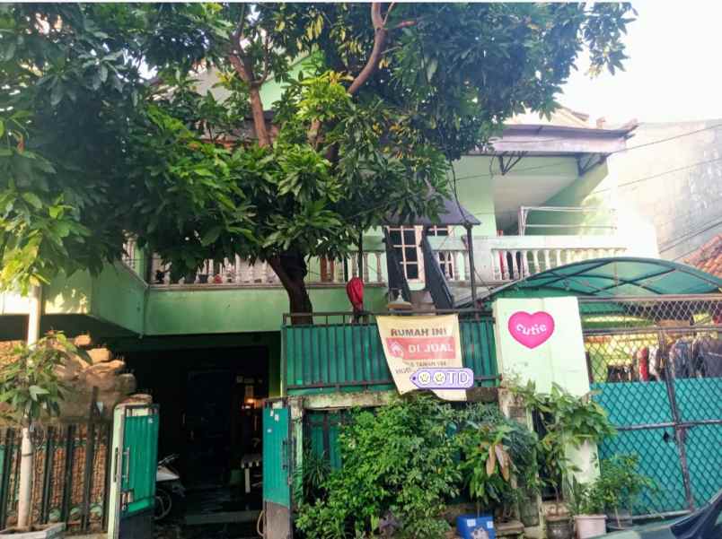 dijual rumah bunga rampai perumnas