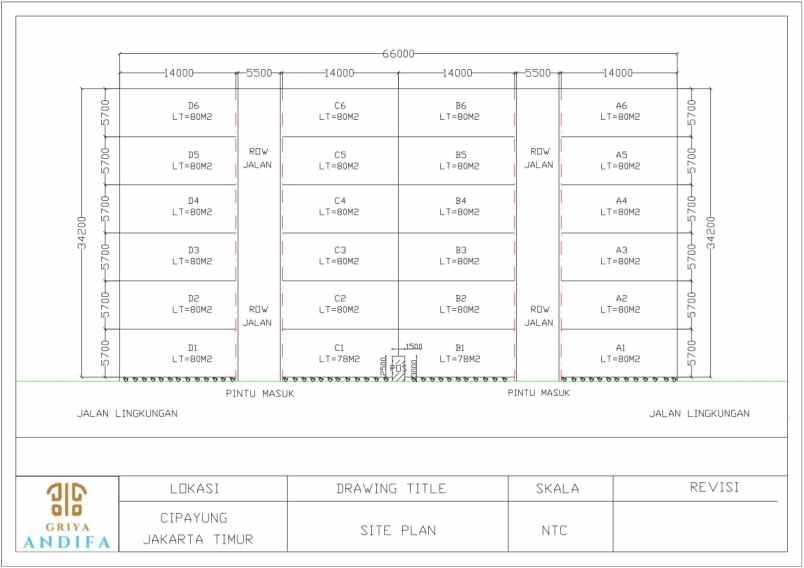 dijual rumah cibubur jakarta timur
