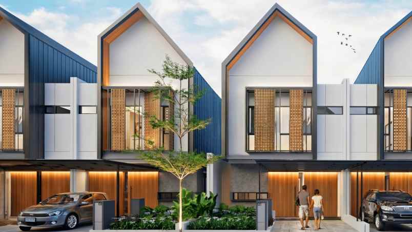 dijual rumah cluster mahakam jakarta