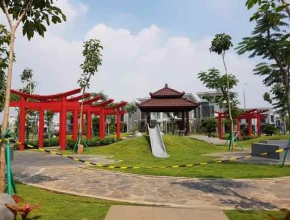 dijual rumah cluster shinano jgc