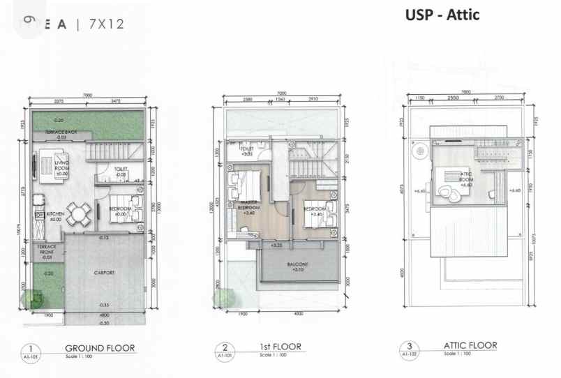 dijual rumah cluster wisteria keppel land