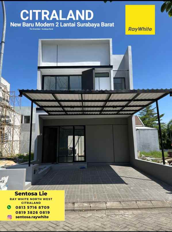 dijual rumah jalan greenlake