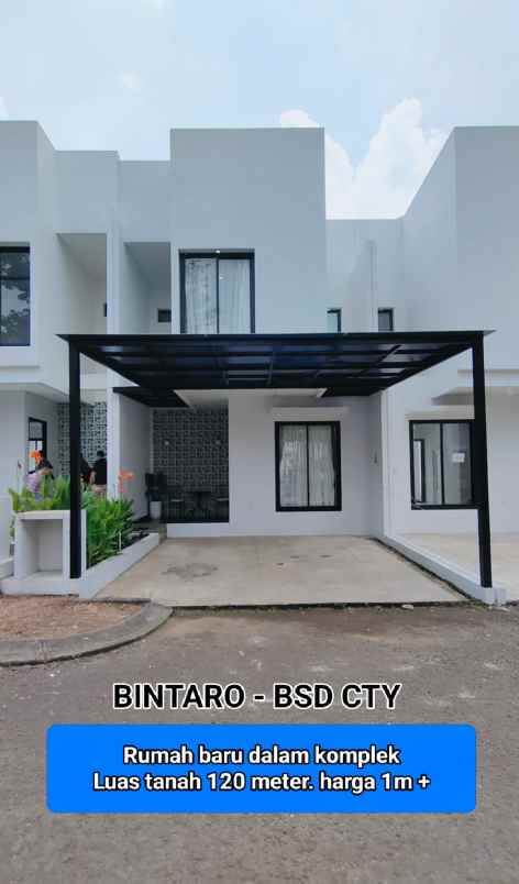 dijual rumah jalan raya lengkong wetan
