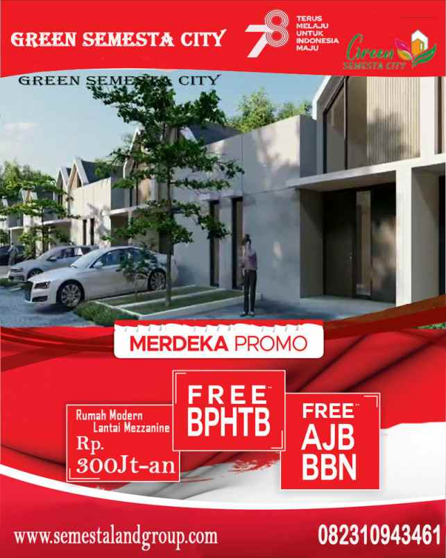 dijual rumah jalan raya tajur citeureup