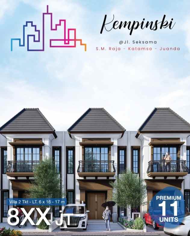 dijual rumah jalan seksama nawi harahap