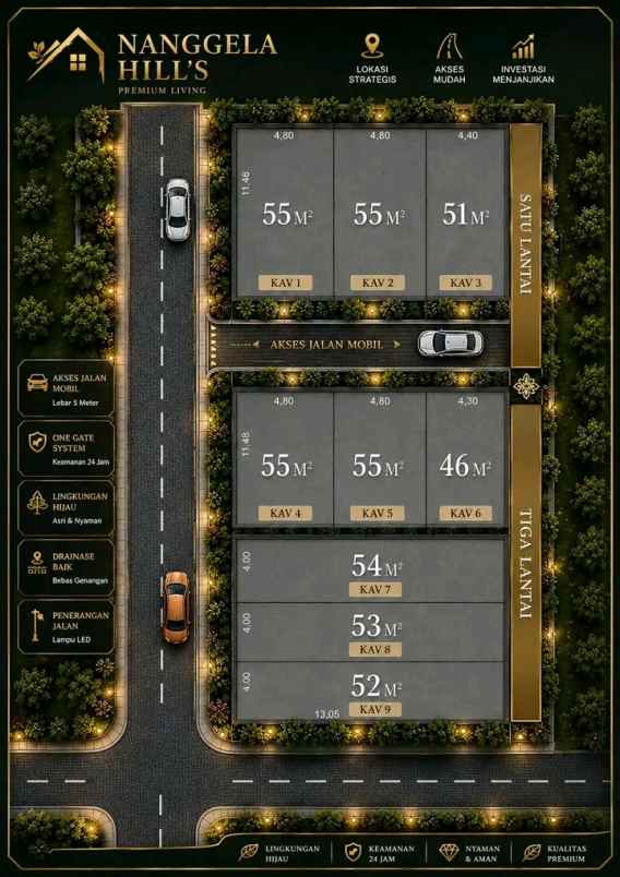 dijual rumah jl bojong gede kemang