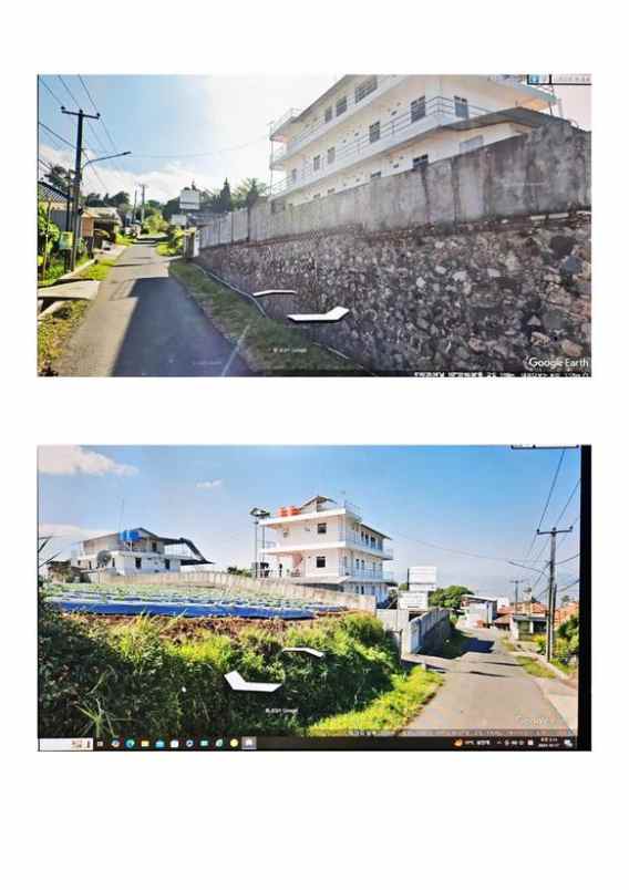 dijual rumah jl gandrung lembang cisarua