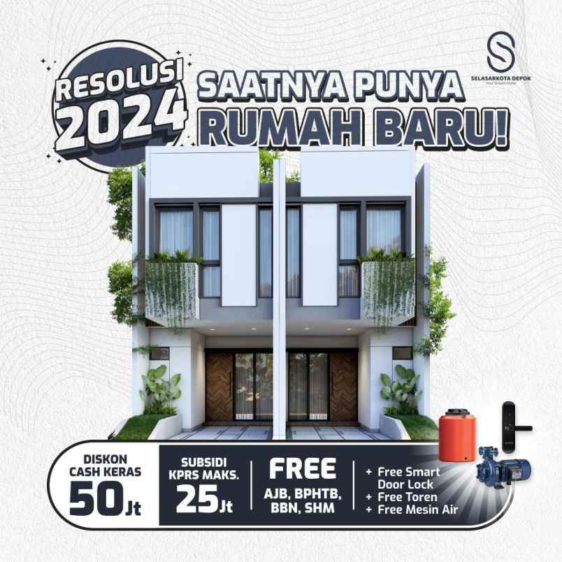 dijual rumah jl kartini depok