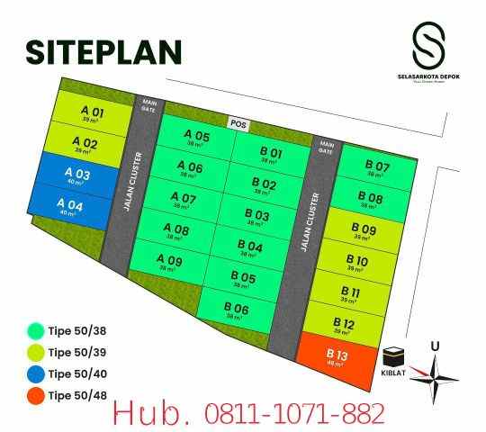 dijual rumah jl kartini depok