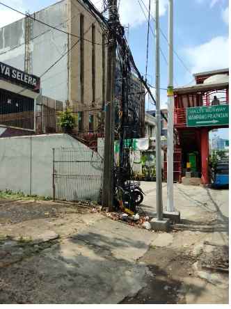 dijual rumah jl mampang prapatan raya