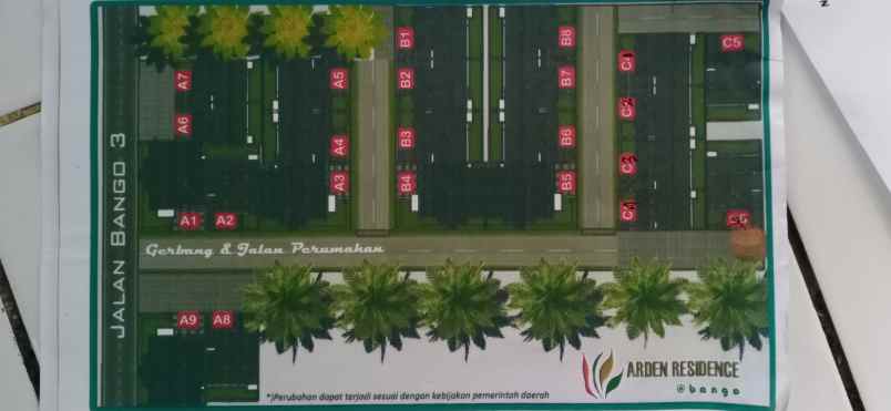 dijual rumah jl raya bango pondok labu