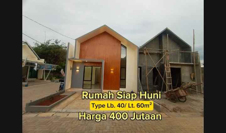 dijual rumah jl raya gunung sindur kab