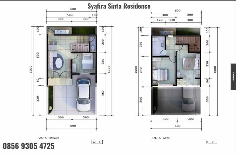 dijual rumah jl raya puspitek serpong