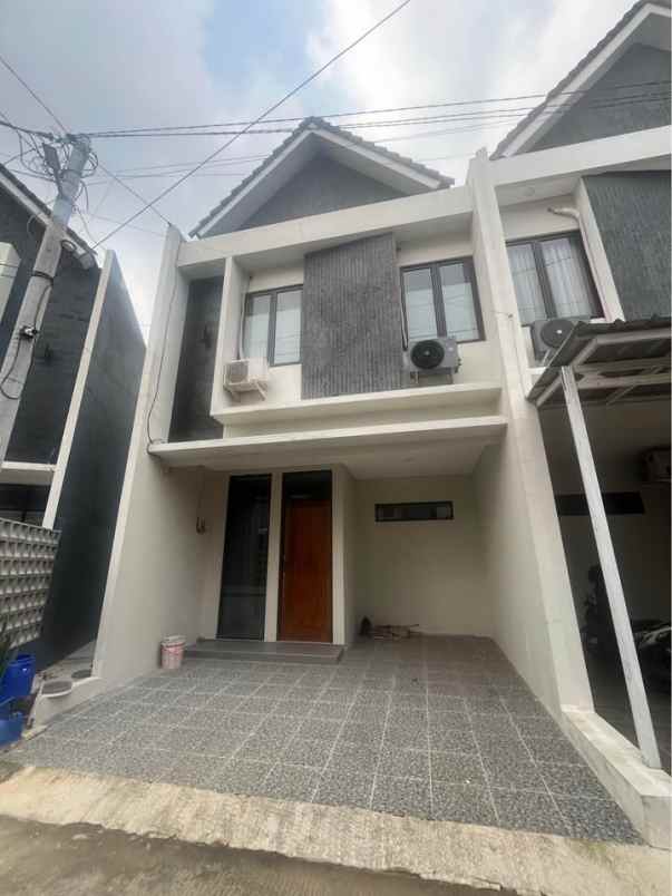 dijual rumah jl swadaya radar auri