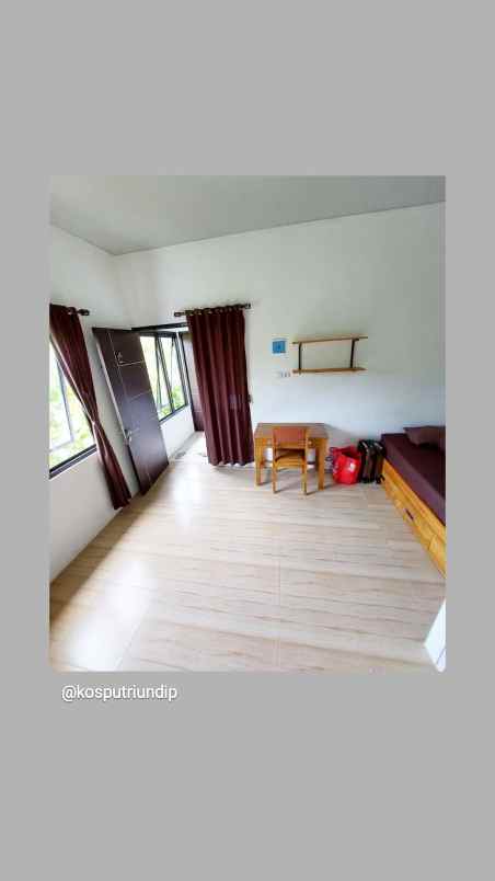 dijual rumah kos aktif tembalang omzet 500 jt setahun