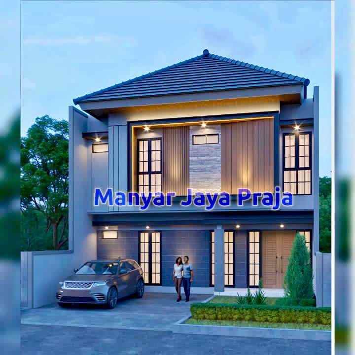 dijual rumah manyar jaya praja
