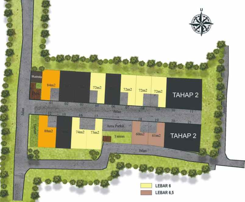 dijual rumah mimimalis spek premium di pamulang