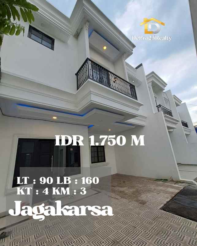 dijual rumah murah siap huni di jagakarsa