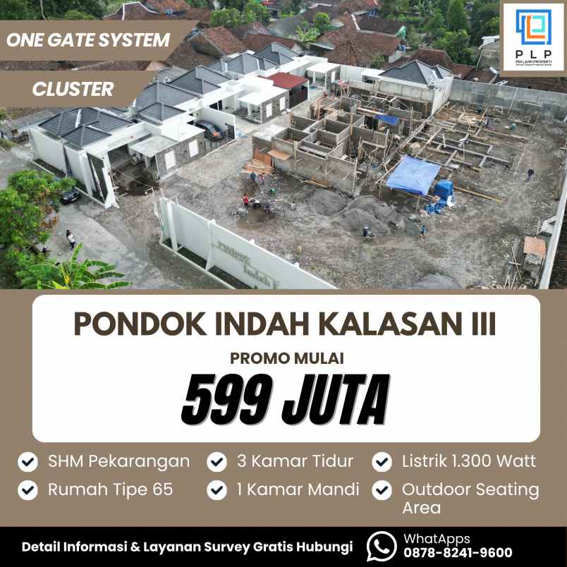 dijual rumah ngajeg tirtomartani