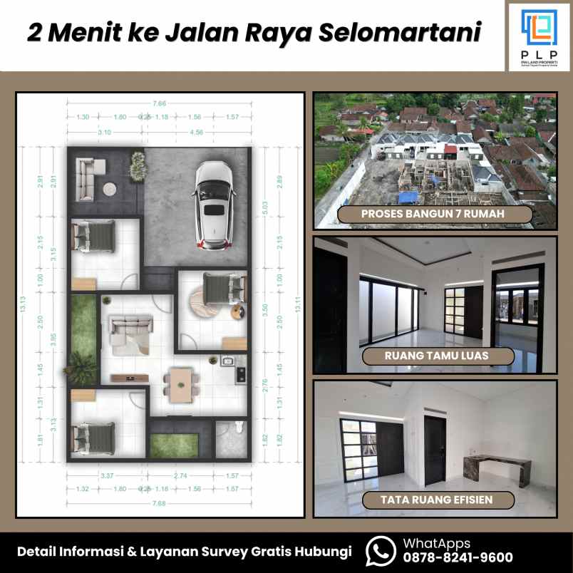 dijual rumah ngajeg tirtomartani