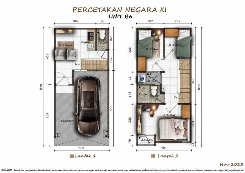 dijual rumah percetakan negara