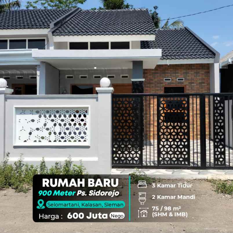 dijual rumah selomartani