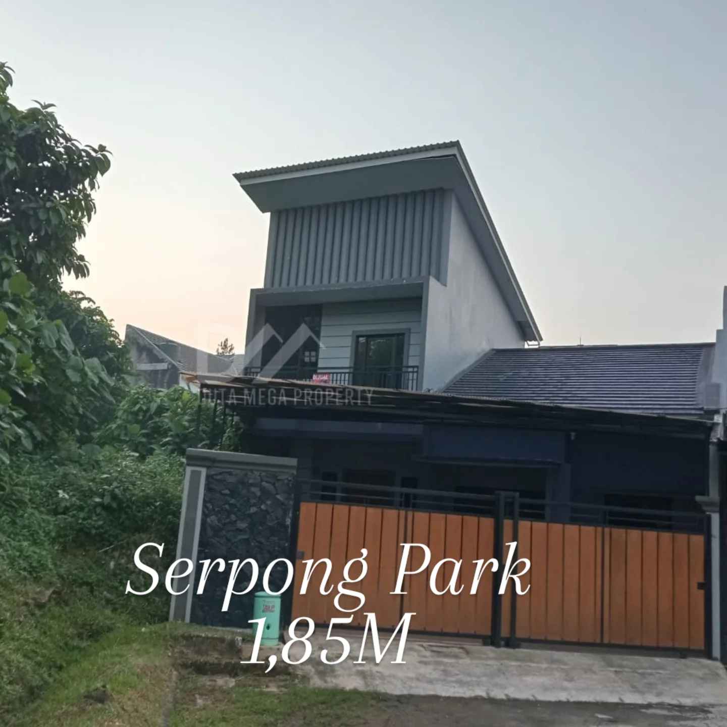 dijual rumah serpong park