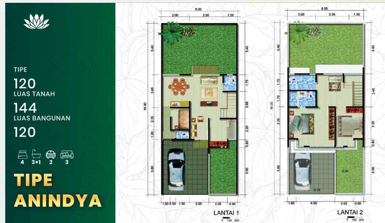 dijual rumah taman pondok jati sidoarjo
