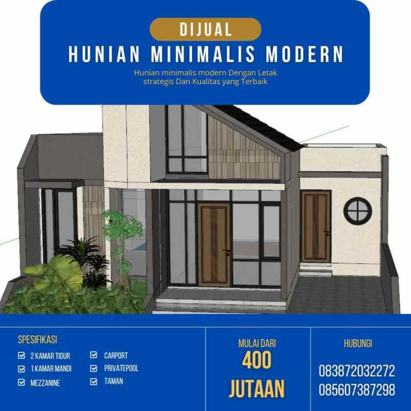 dijual rumah tamantirto kasihan bantul