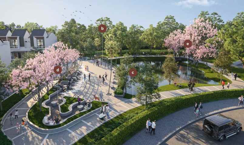 dijual rumah the grand kenjeran akeno