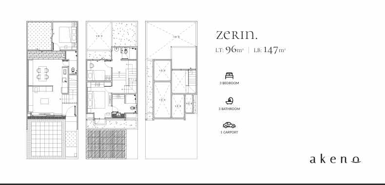 dijual rumah the grand kenjeran akeno