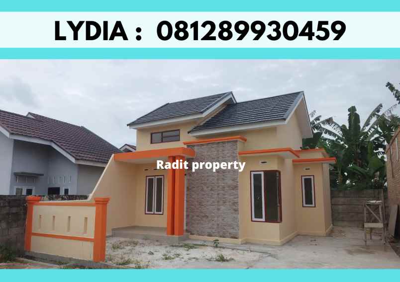 dijual rumah type 45 di teropong