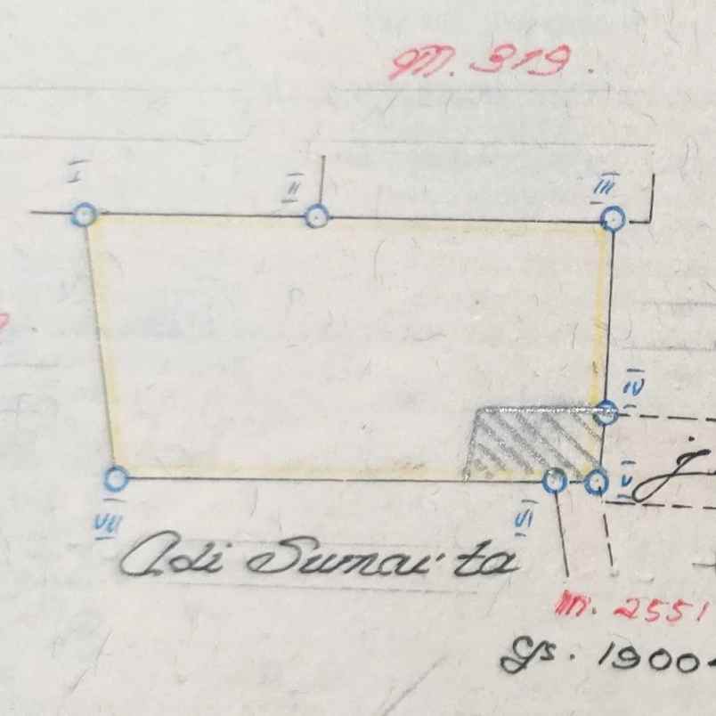 dijual tanah 885 m2 di rempoa tangerang selatan